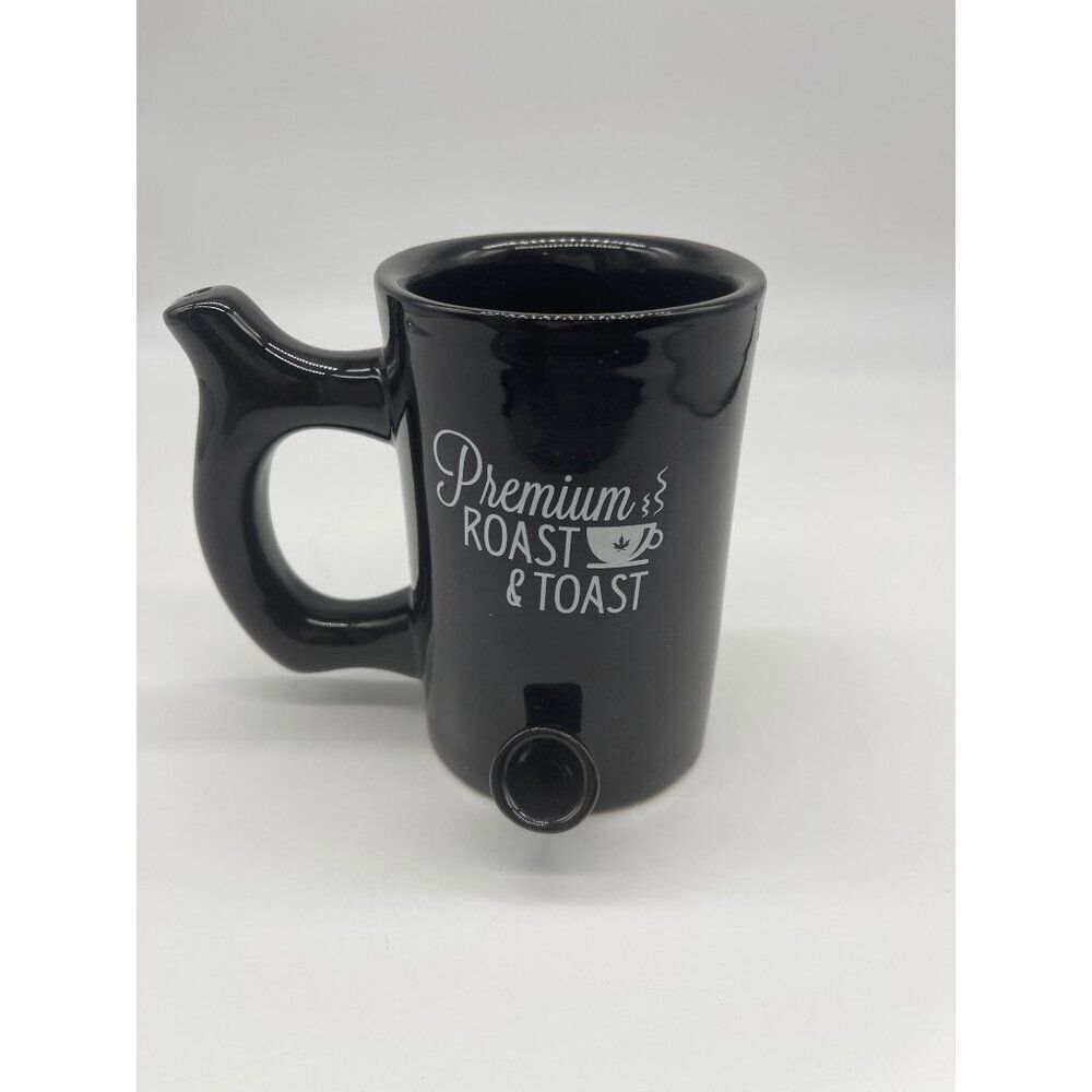 Black Coffee / Tea Mug “Premium Roast & Toast"
